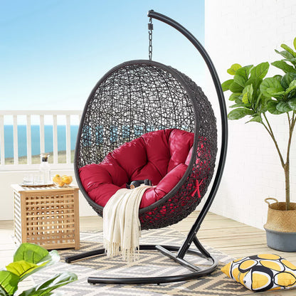 Encase Swing Outdoor Patio Lounge Chair by Furniture for America