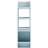 Honora 58" Arched Bookshelf in Light Blue