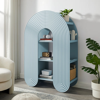 Daydream 58" Arched Bookshelf by Furniture For America