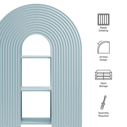 Daydream 58" Arched Bookshelf by Furniture For America