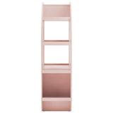 Honora 58" Arched Bookshelf in Soft Pink