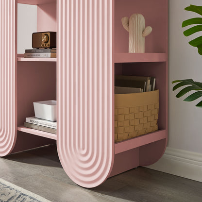 Daydream 58" Arched Bookshelf by Furniture For America