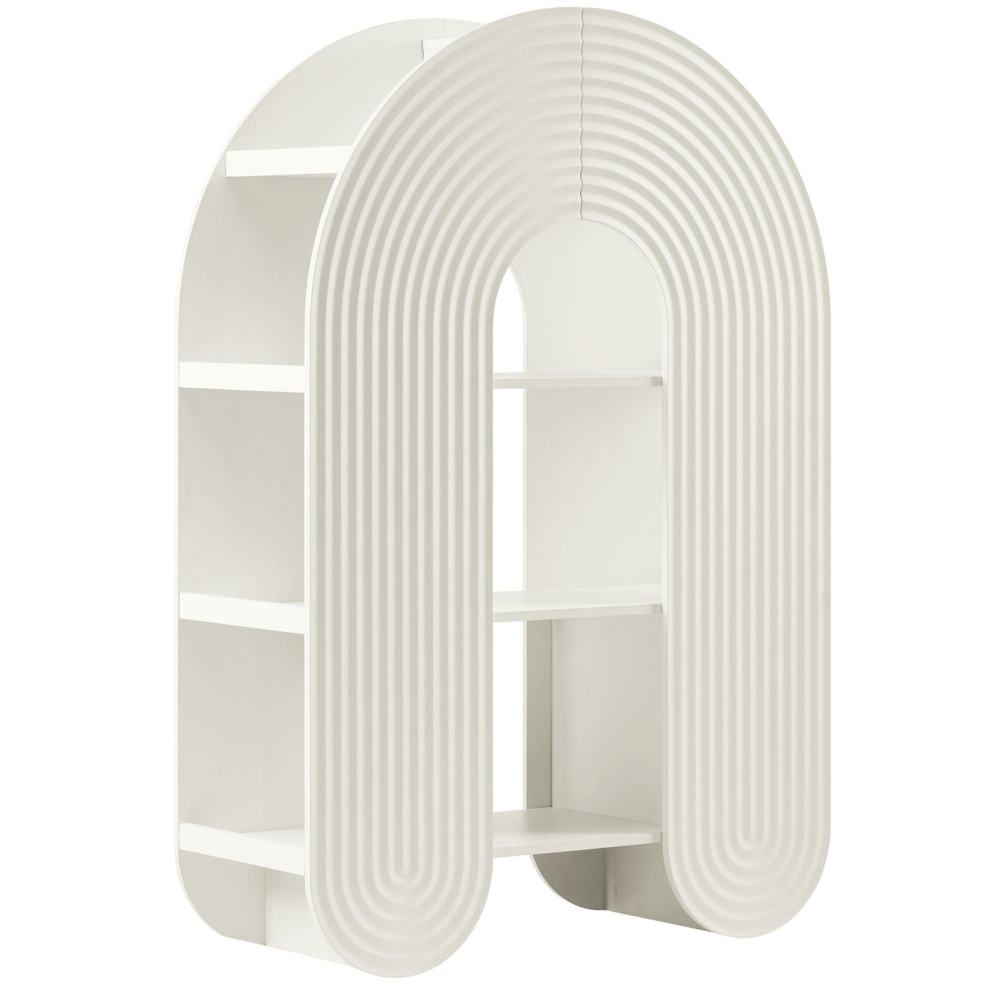 Daydream 58" Arched Bookshelf by Furniture For America