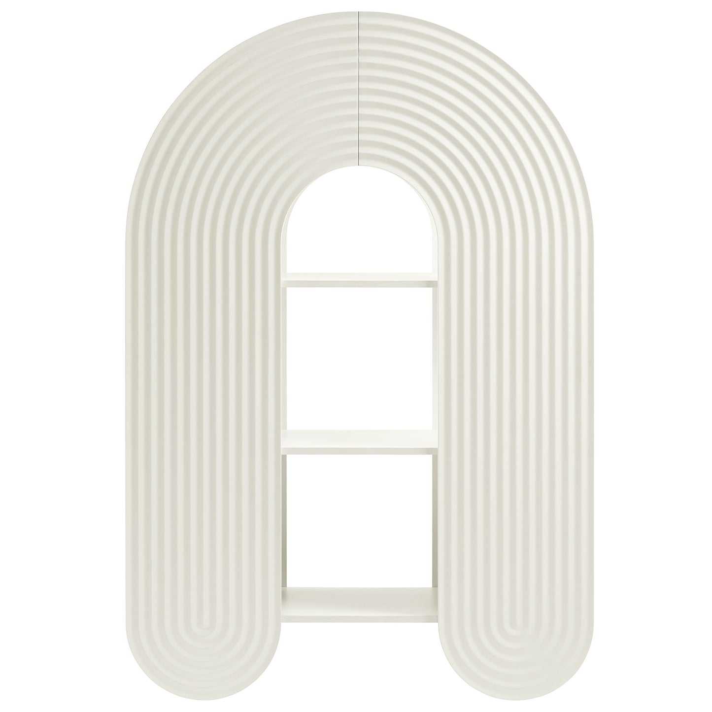 Daydream 58" Arched Bookshelf by Furniture For America