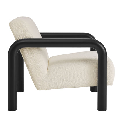 Sereno Boucle Accent Chair by Furniture For America