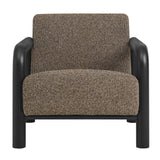 Ravenna Boucle Accent Chair in Earth Black