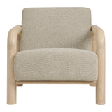 Ravenna Boucle Accent Chair in Marble Oak
