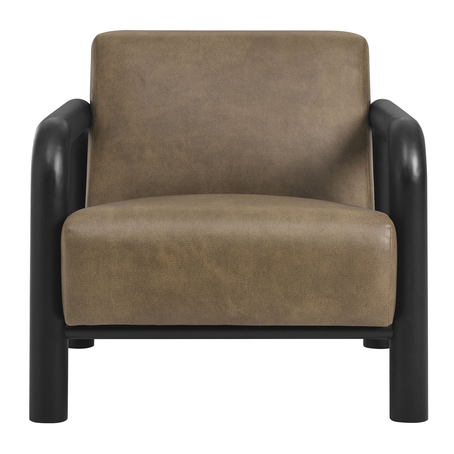 Sereno Vegan Leather Accent Chair by Furniture For America