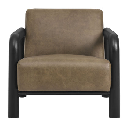 Sereno Vegan Leather Accent Chair by Furniture For America