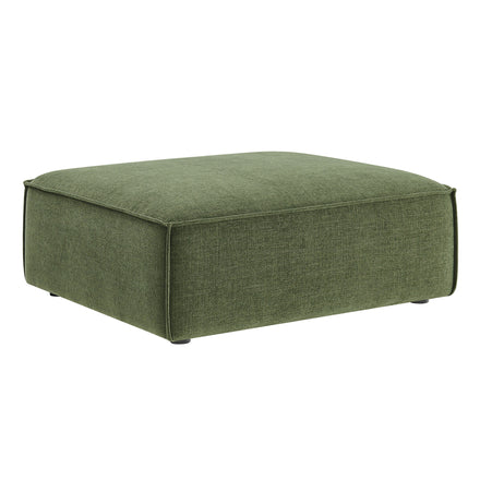 Restore Performance Fabric Upholstered Modular Ottoman in Foliage