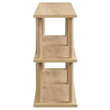 Nusnas 55 Inch Console Table in Light Oak