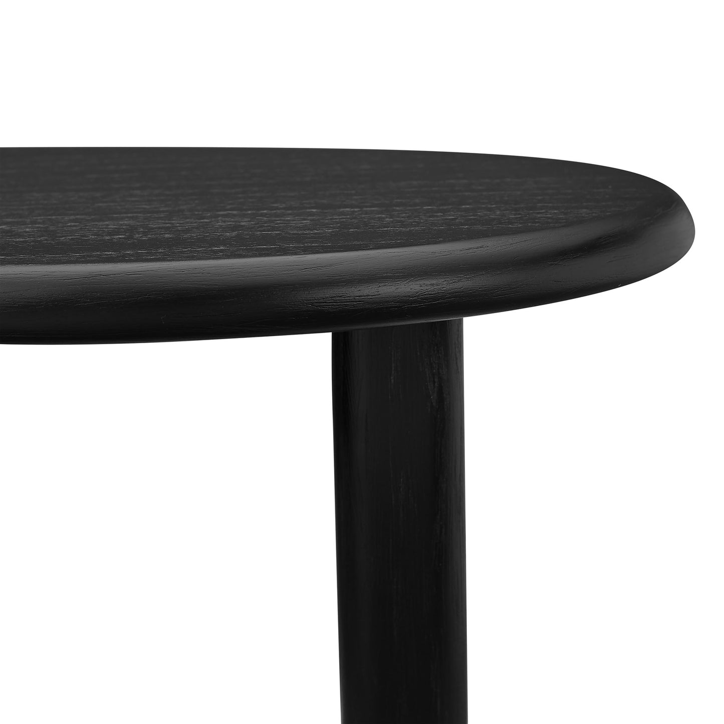 Vetra Kidney-Shaped Free Coffee Table by Furniture For America