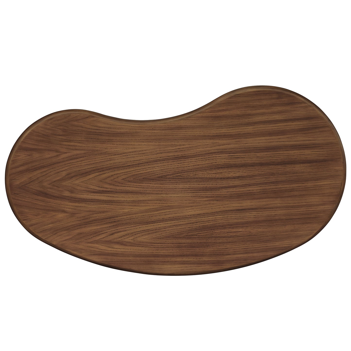 Vetra Kidney-Shaped Free Coffee Table by Furniture For America
