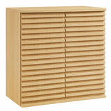 Vera Wall Mounted Bathroom Cabinet in Oak