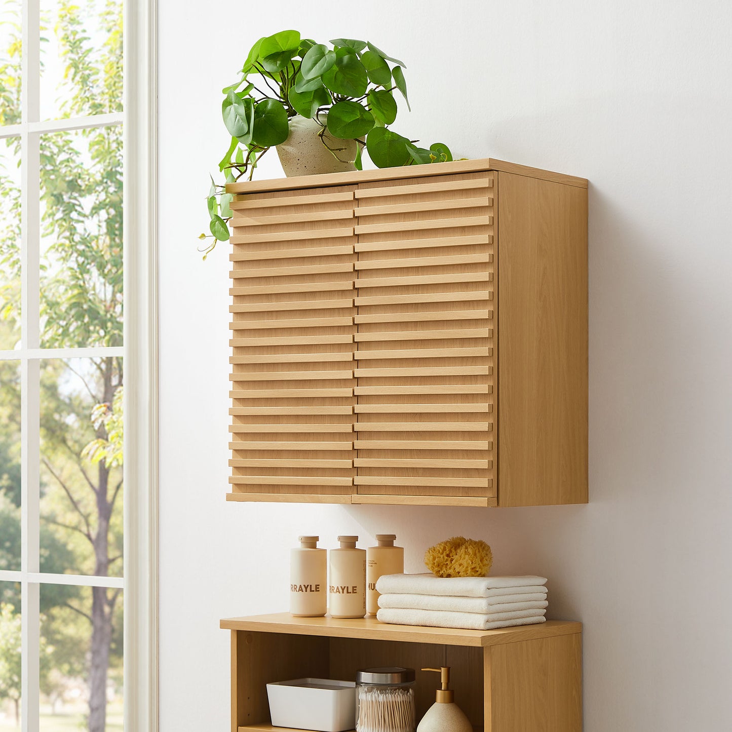 Render Wall Mounted Bathroom Cabinet by Furniture For America