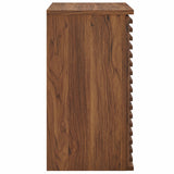 Vera Wall Mounted Bathroom Cabinet in Walnut