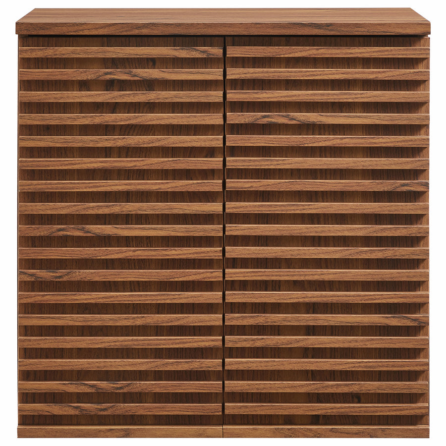 Vera Wall Mounted Bathroom Cabinet in Walnut
