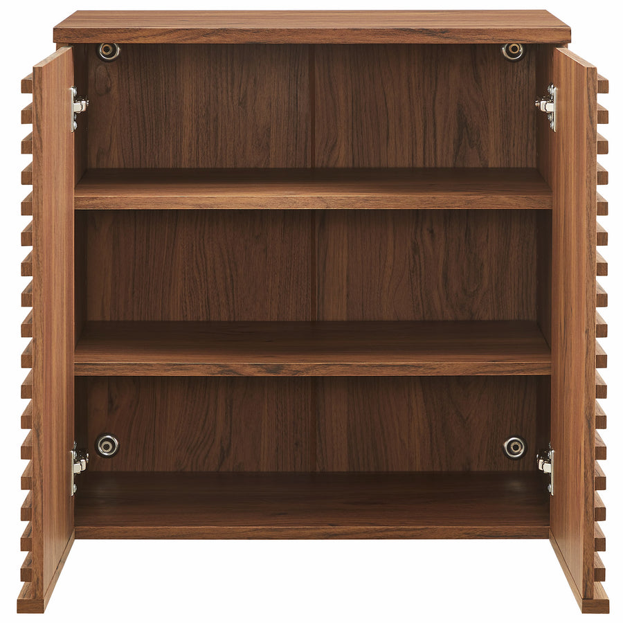 Vera Wall Mounted Bathroom Cabinet in Walnut
