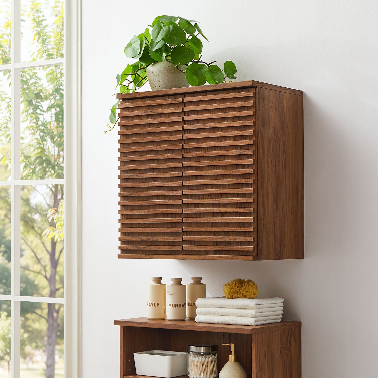 Render Wall Mounted Bathroom Cabinet by Furniture For America