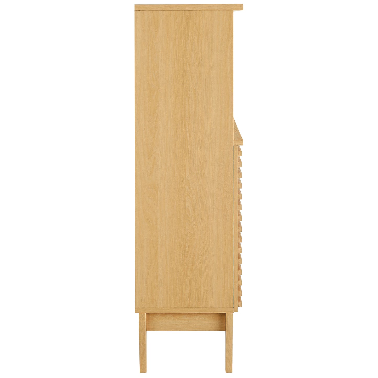 Vera Freestanding Bathroom Storage Cabinet in Oak
