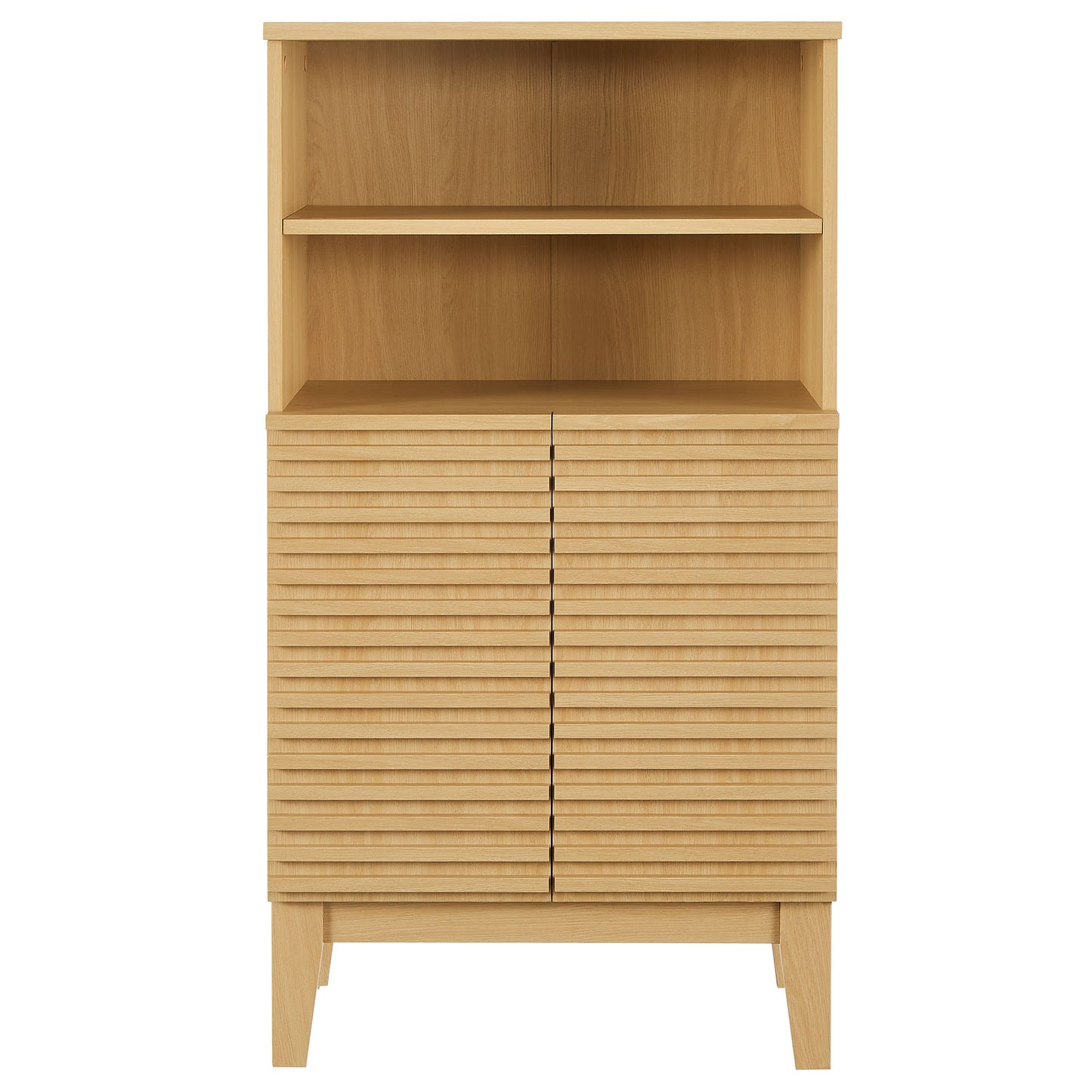 Vera Freestanding Bathroom Storage Cabinet in Oak