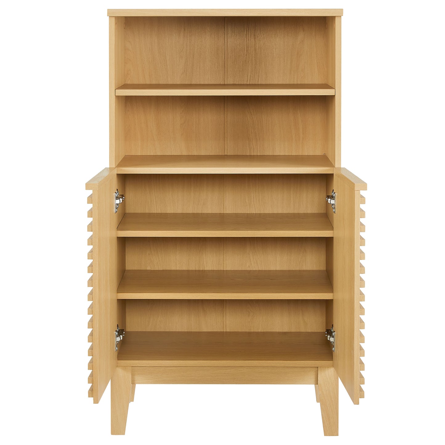 Vera Freestanding Bathroom Storage Cabinet in Oak