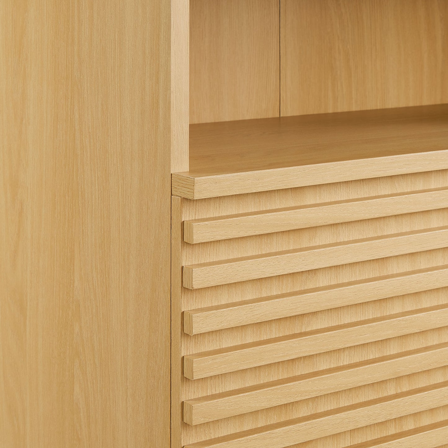 Vera Freestanding Bathroom Storage Cabinet in Oak