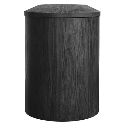 Duval 71 Inch Oval TV Cabinet by Furniture For America