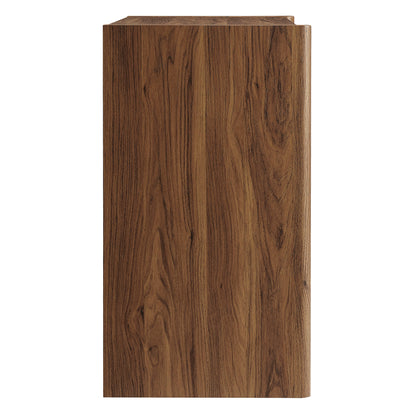 Emric Wave Accent Cabinet by Furniture For America