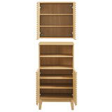 Vera Bathroom Cabinet Set in Oak