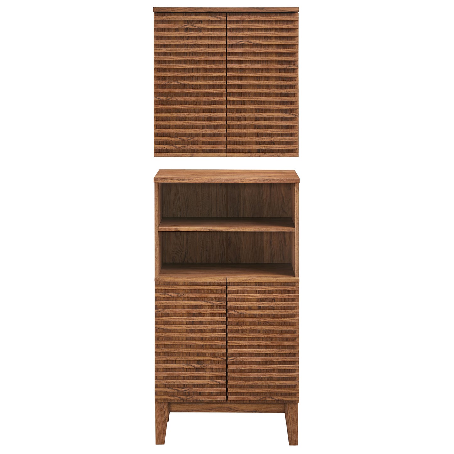 Render Bathroom Cabinet Set by Furniture For America