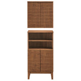 Vera Bathroom Cabinet Set in Walnut