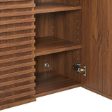 Vera Bathroom Cabinet Set in Walnut