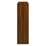 Sol Wave Shoe Cabinet in Walnut