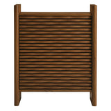 Sol Wave Shoe Cabinet in Walnut