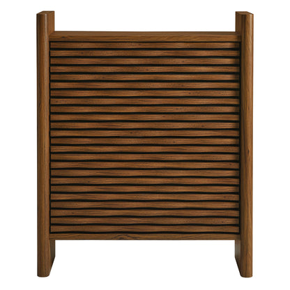 Emric Wave Shoe Cabinet by Furniture for America