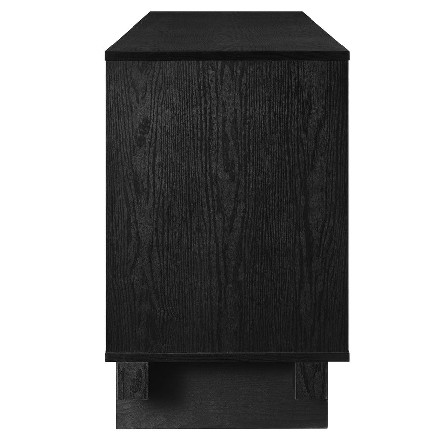 Segovia 71 Inch TV Stand in Black