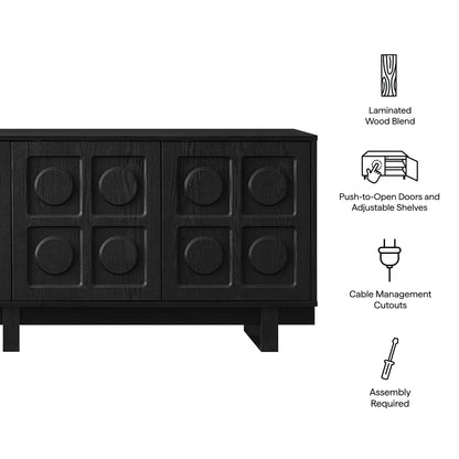 Knox 71 Inch TV Stand by Furniture for America