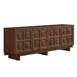 Segovia 71 Inch TV Stand in Walnut