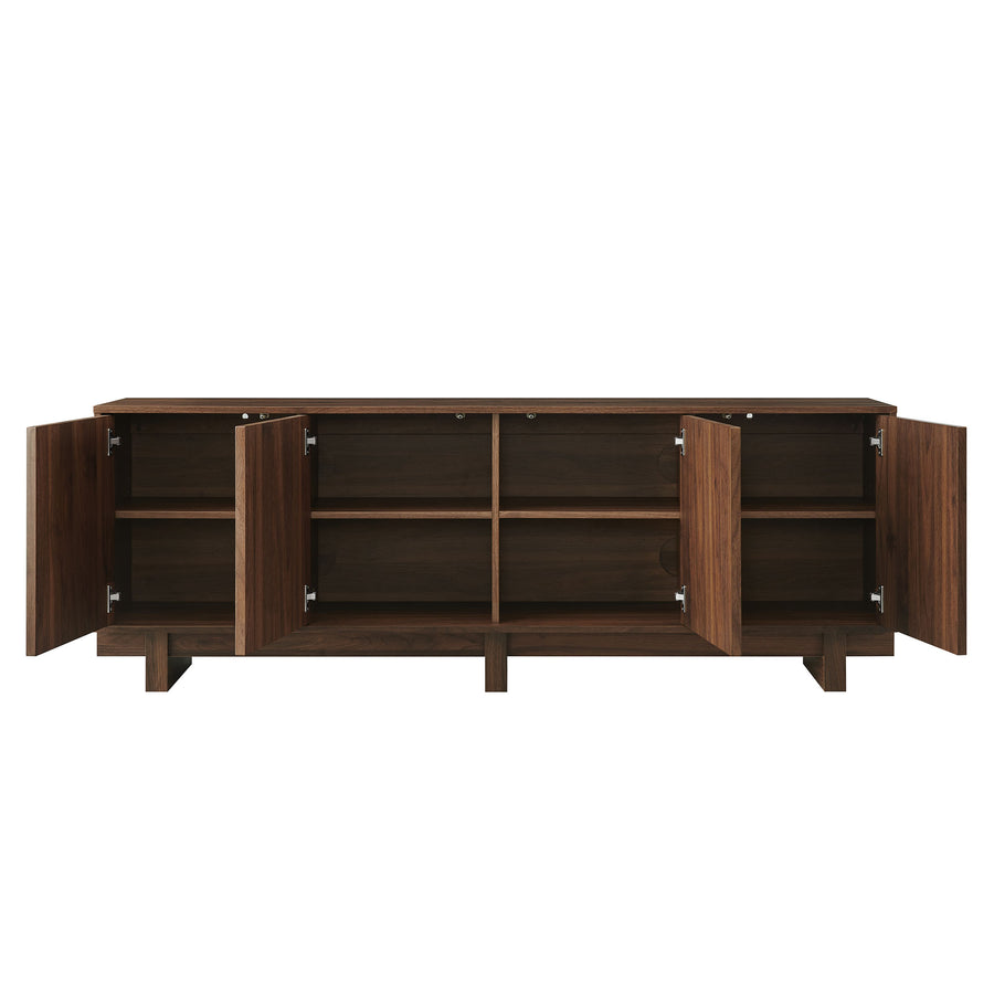 Segovia 71 Inch TV Stand in Walnut