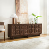 Segovia 71 Inch TV Stand in Walnut