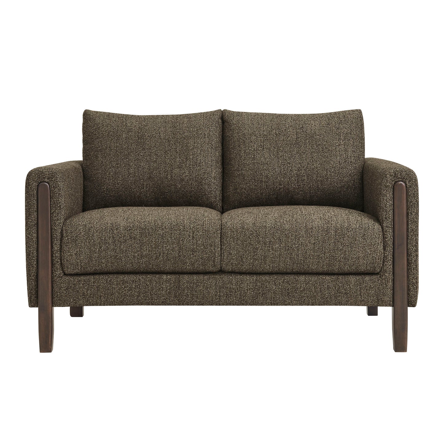 Hawken Boucle Fabric Loveseat by Furniture for America