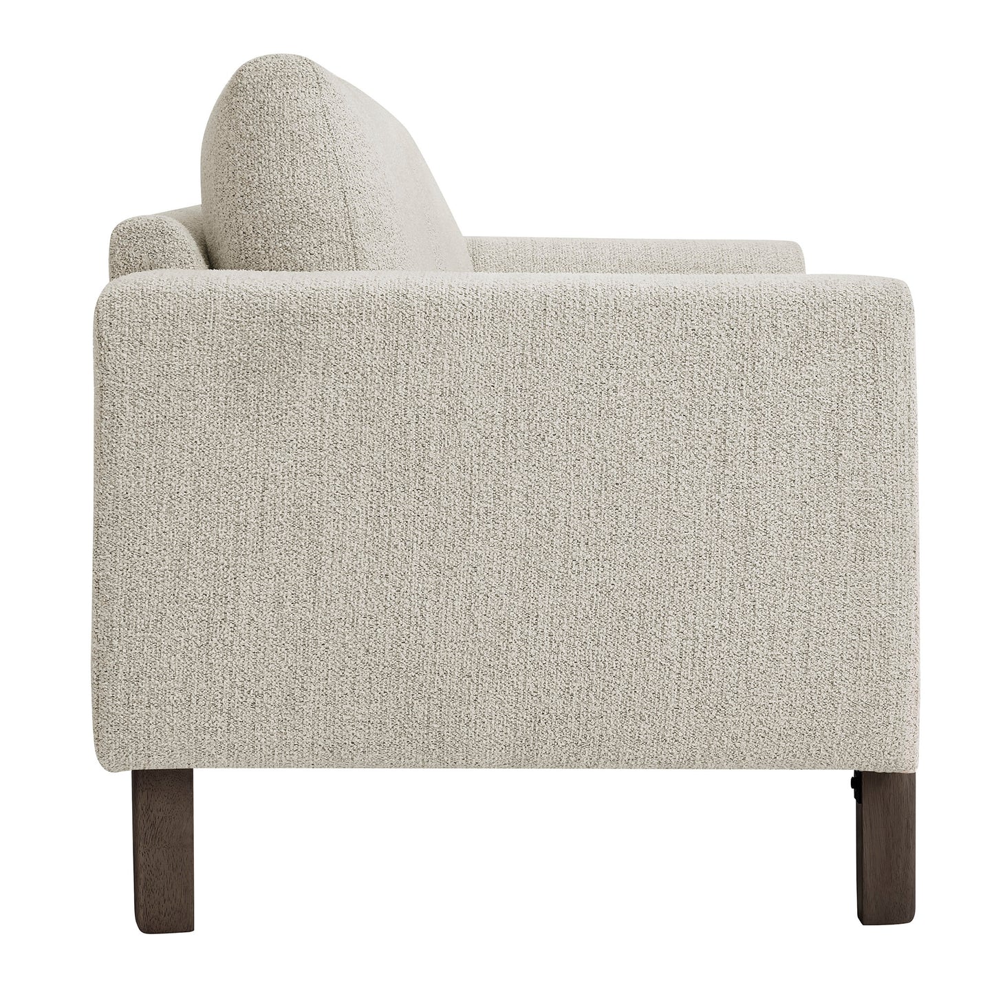 Hawken Boucle Fabric Loveseat by Furniture for America