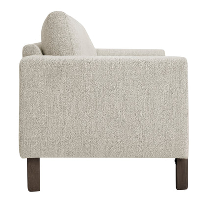 Hawken Boucle Fabric Loveseat by Furniture for America