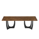 Mora 94" Dining Table in Walnut