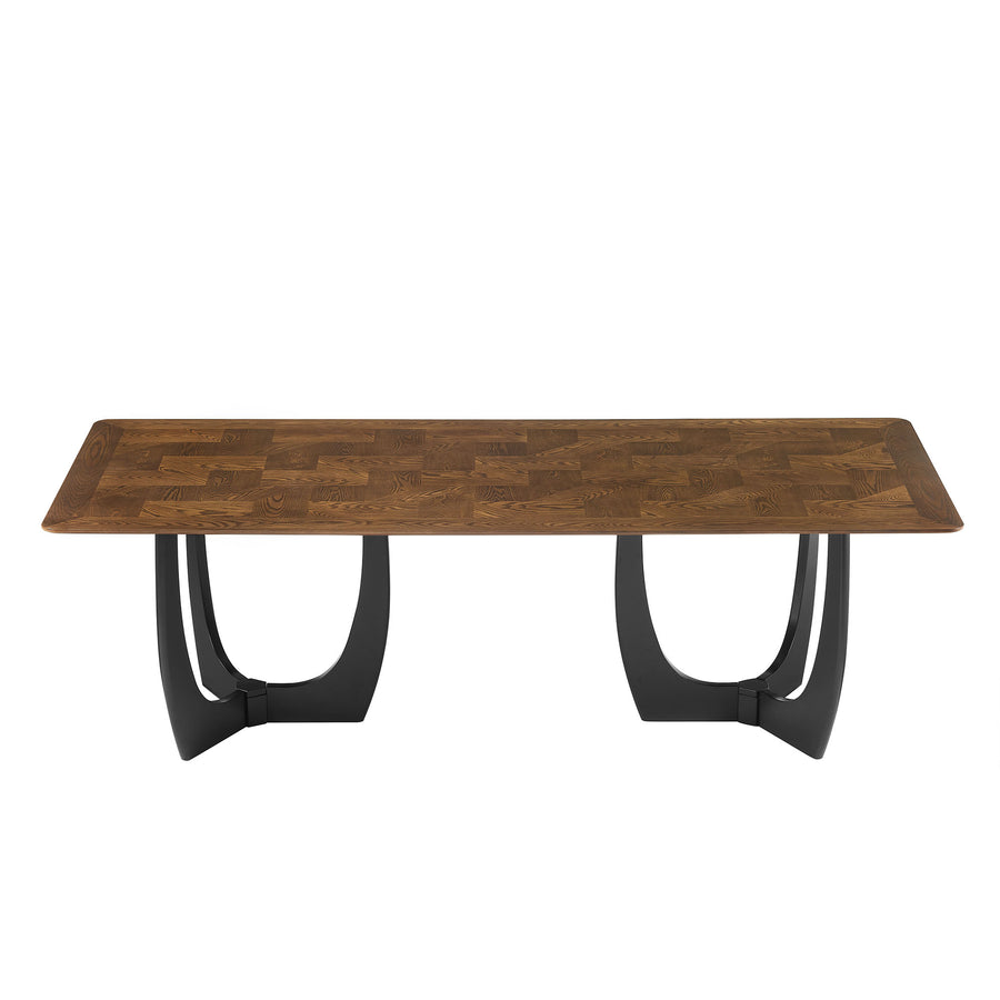Mora 94" Dining Table in Walnut