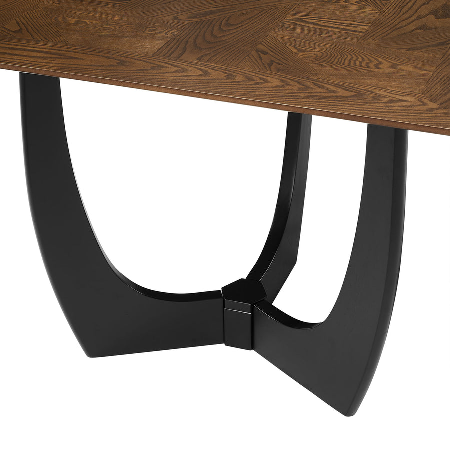 Mora 94" Dining Table in Walnut