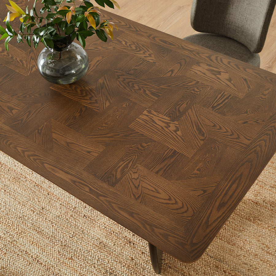 Mora 94" Dining Table in Walnut