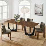Mora 94" Dining Table in Walnut
