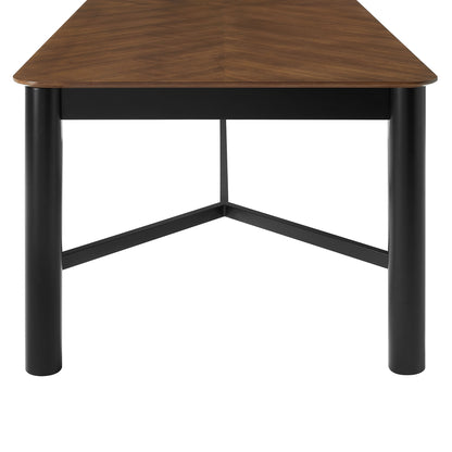 Ashlan 110" Rectangle Dining Table by Furniture For America